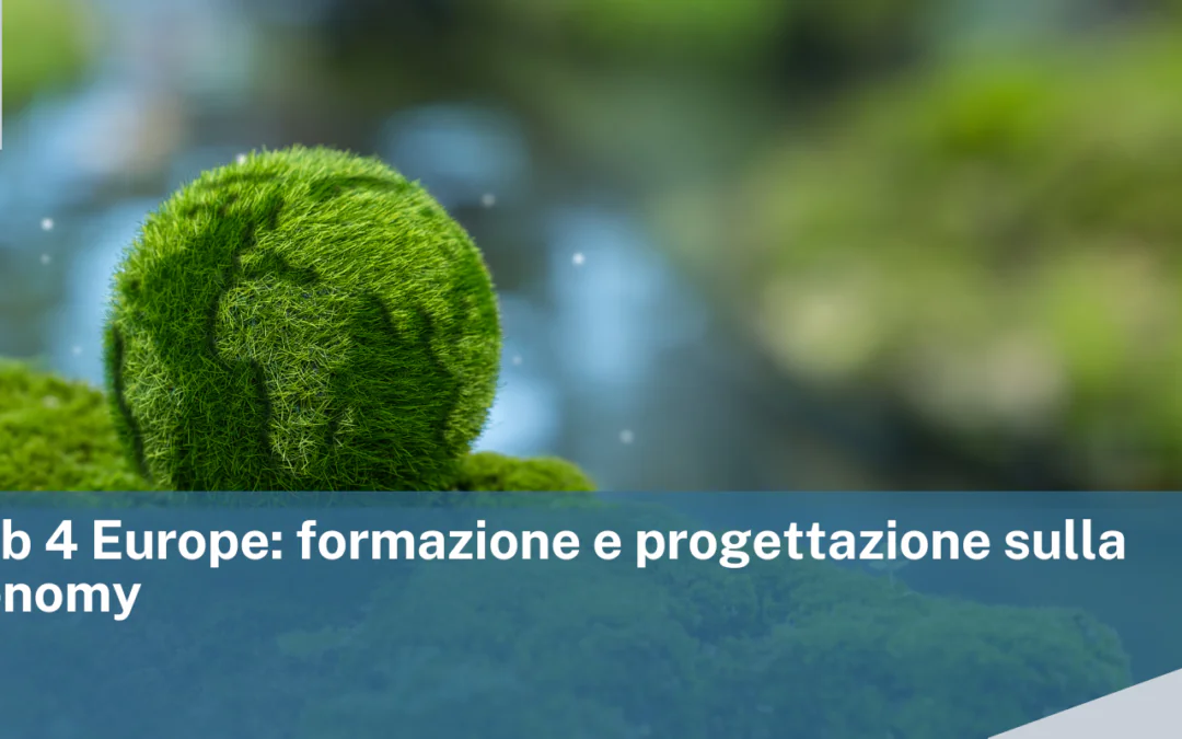 Project Lab 4 Europe: formazione e progettazione sulla Green Economy