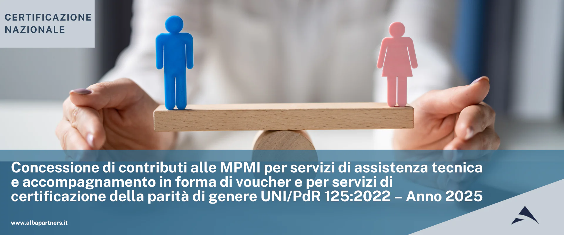 Concessione di contributi alle MPMI per servizi di assistenza tecnica e accompagnamento in forma di voucher e per servizi di certificazione della parità di genere UNI/PdR 125:2022 – Anno 2025