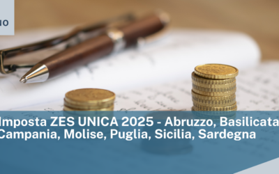 Credito d’Imposta ZES UNICA 2025 – Abruzzo, Basilicata, Calabria, Campania, Molise, Puglia, Sicilia, Sardegna