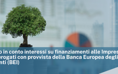 Contributo in conto interessi su finanziamenti alle Imprese del Lazio erogati con provvista della Banca Europea degli Investimenti (BEI)