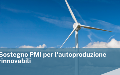 MIMIT – Sostegno PMI per l’autoproduzione da fonti rinnovabili