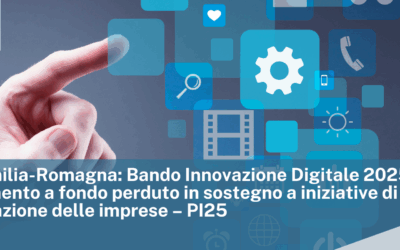 CCIAA Emilia Romagna: Bando Innovazione Digitale 2025 – Finanziamento a fondo perduto in sostegno a iniziative di digitalizzazione delle imprese – PI25