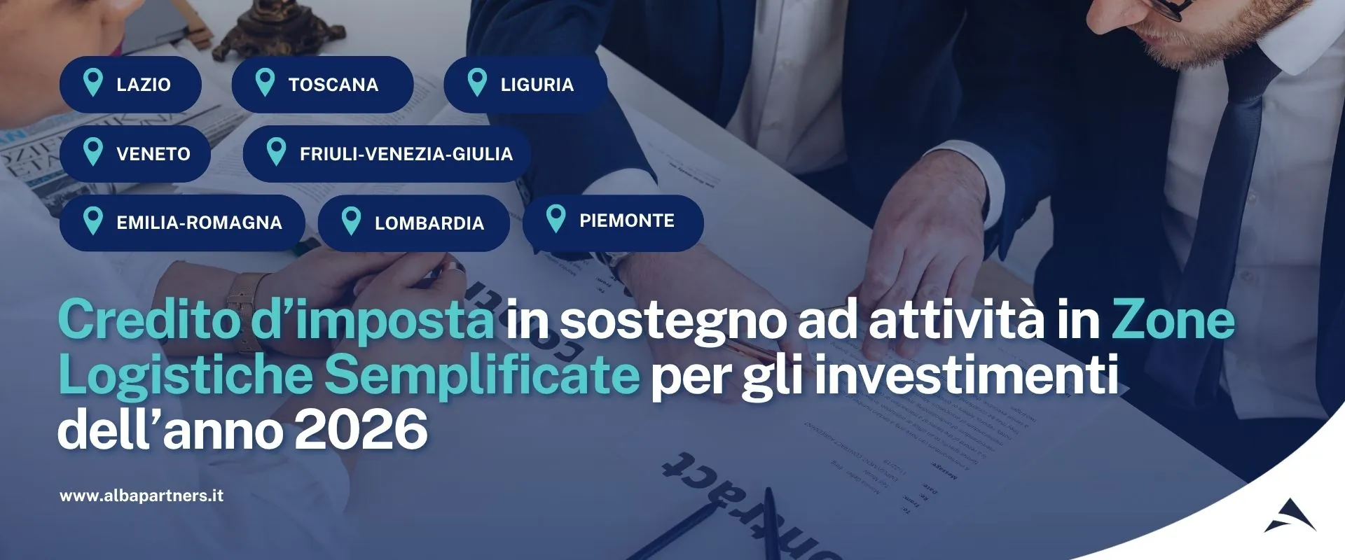 Credito d’imposta in sostegno ad attività in Zone Logistiche Semplificate per gli investimenti dell’anno 2026