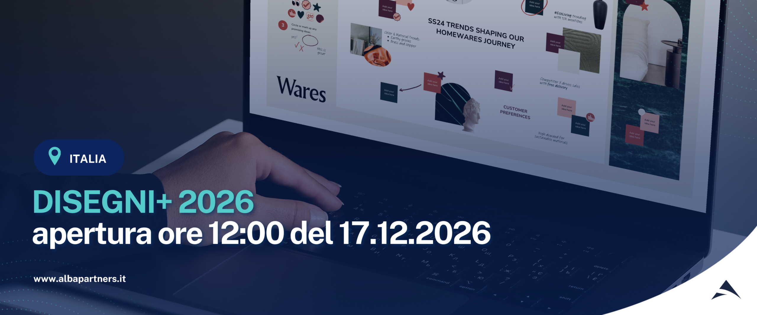 DISEGNI+ 2026 apertura ore 12:00 del 17.12.2026
