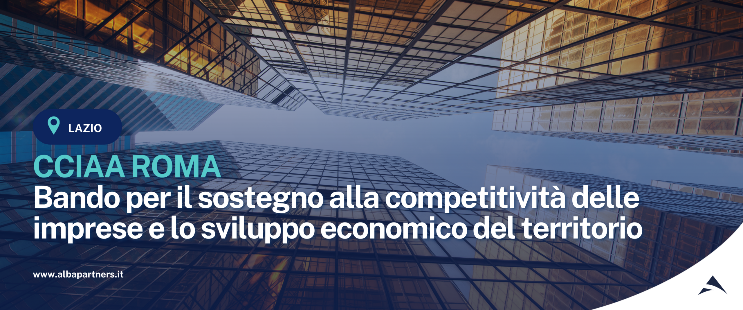 CCIAA ROMA BANDO PER IL SOSTEGNO ALLA COMPETITIVITÀ DELLE IMPRESE E PER LO SVILUPPO ECONOMICO DEL TERRITORIO 2026